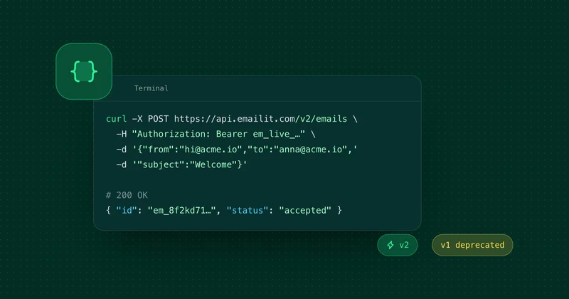 Introducing Emailit API v2