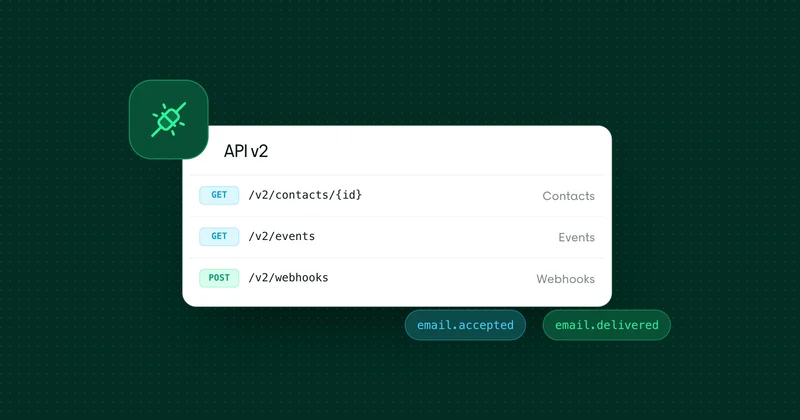 New API Endpoints: Contacts, Events & Webhooks