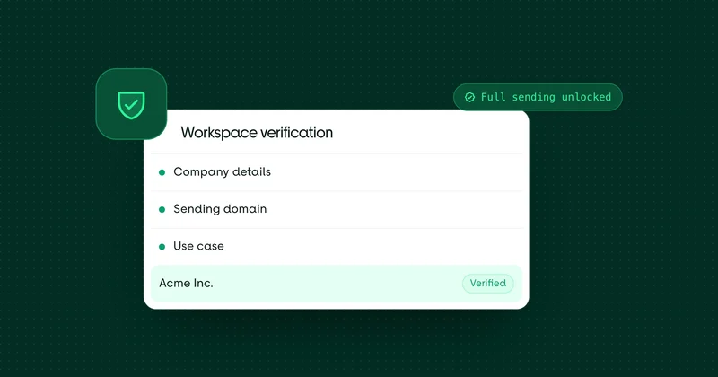 Get Your Workspace Verified
