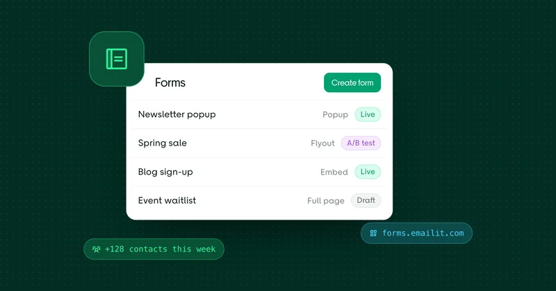 Start collecting leads using Forms