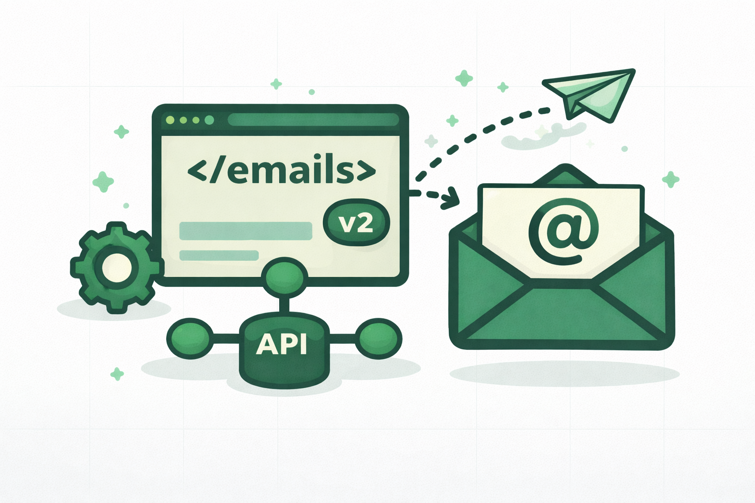Ендпоінти API v2 /emails тепер доступні