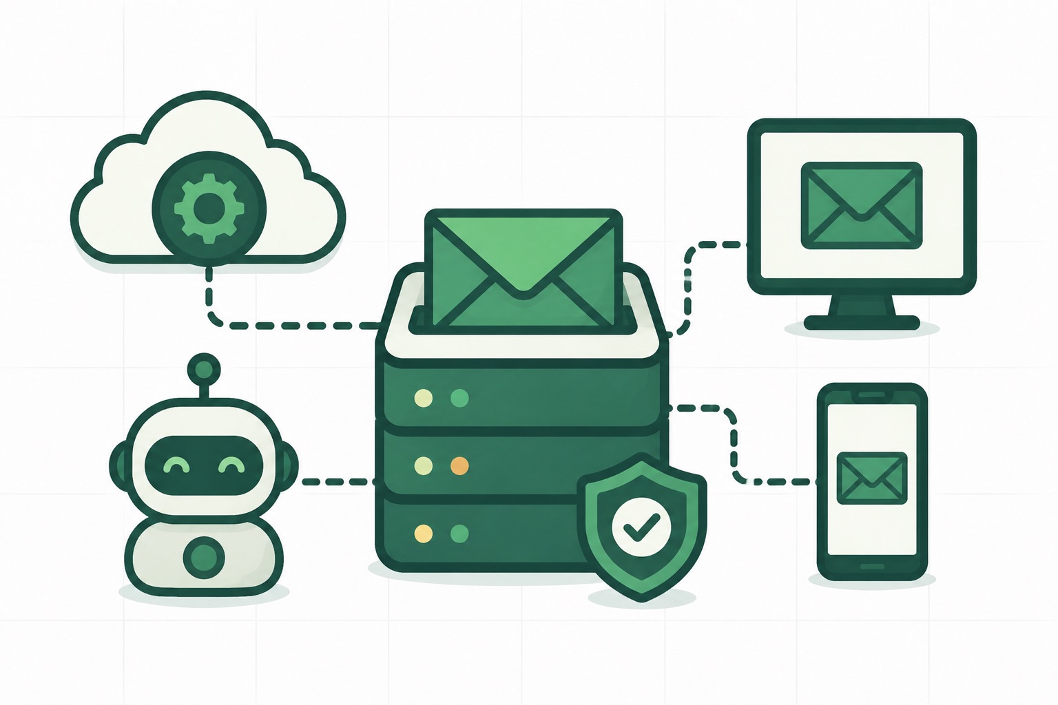 Emailit MCP Server connecting AI assistants to email